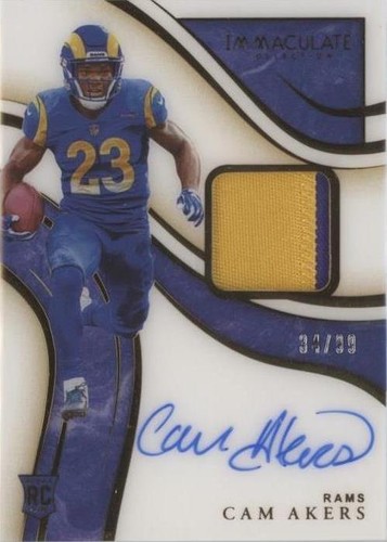 2020 Panini Immaculate Collection Cam Akers #ISP12