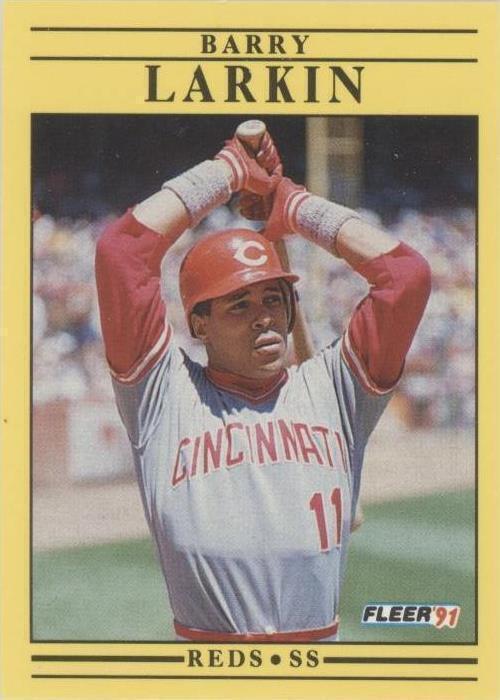 1991 Fleer - Barry Larkin #68