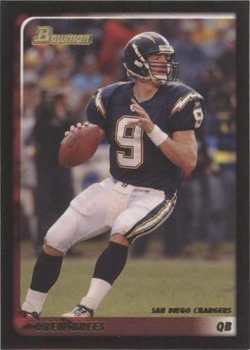 2003 Bowman Drew Brees #107