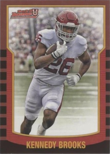 2021-22 Bowman University Kennedy Brooks #2KB-17