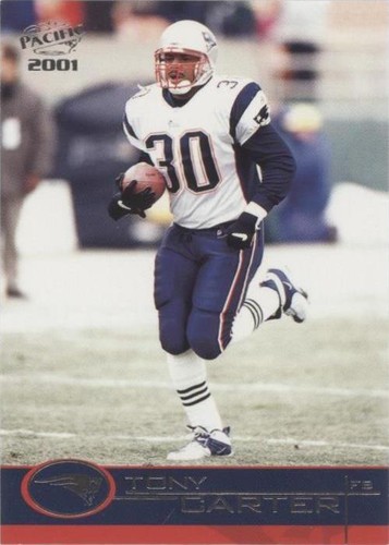 2001 Pacific Tony Carter #251