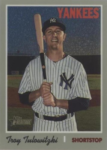 2019 Topps Heritage High Number - Troy Tulowitzki #THC-545