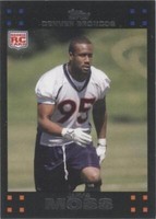 2007 Topps Jarvis Moss #354