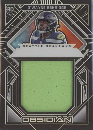2021 Panini Obsidian D'Wayne Eskridge #VM-DE