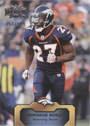 2011 Topps Triple Threads Knowshon Moreno #69