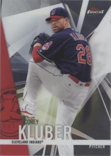 2017 Topps Finest - Corey Kluber #120