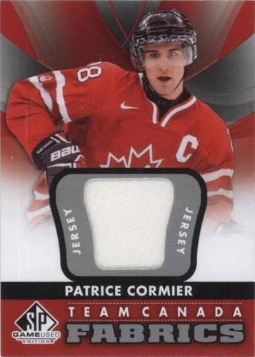 2012-13 SP Game Used Edition - Patrice Cormier #TC-15