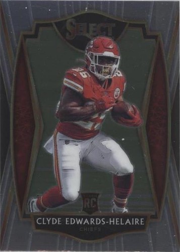 2020 Panini Select Clyde Edwards-Helaire #154