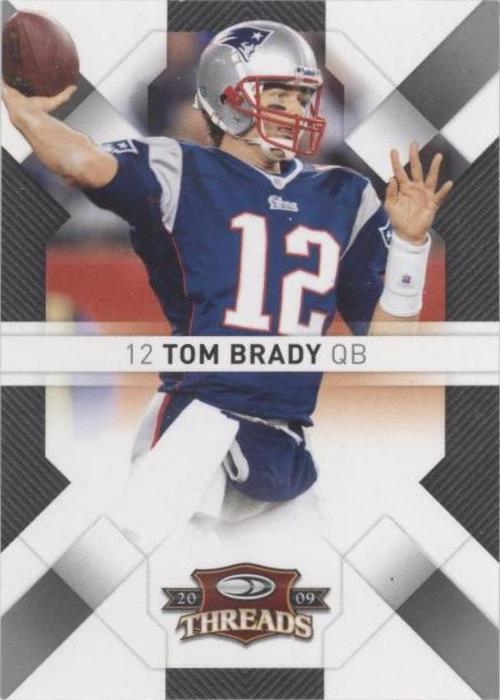 2009 Donruss Threads Tom Brady #59