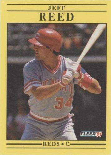 1991 Fleer - Jeff Reed #78