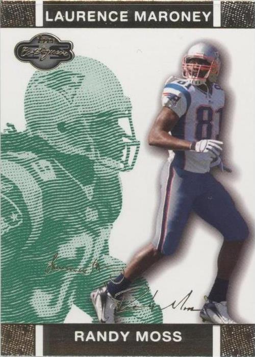 2007 Topps Co-Signers Laurence Maroney Randy Moss #30