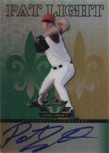 2012 Leaf Valiant - Pat Light #VA-PL1