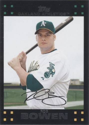 2007 Topps Updates & Highlights - Rob Bowen #UH20