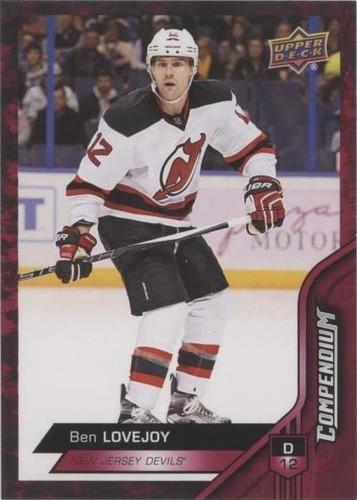 2016-17 Upper Deck Compendium - Ben Lovejoy #737