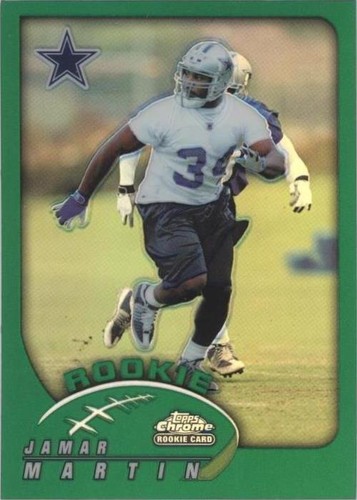 2002 Topps Chrome Jamar Martin #212