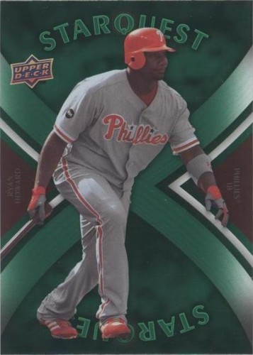 2008 Upper Deck First Edition - Ryan Howard #SQ-8
