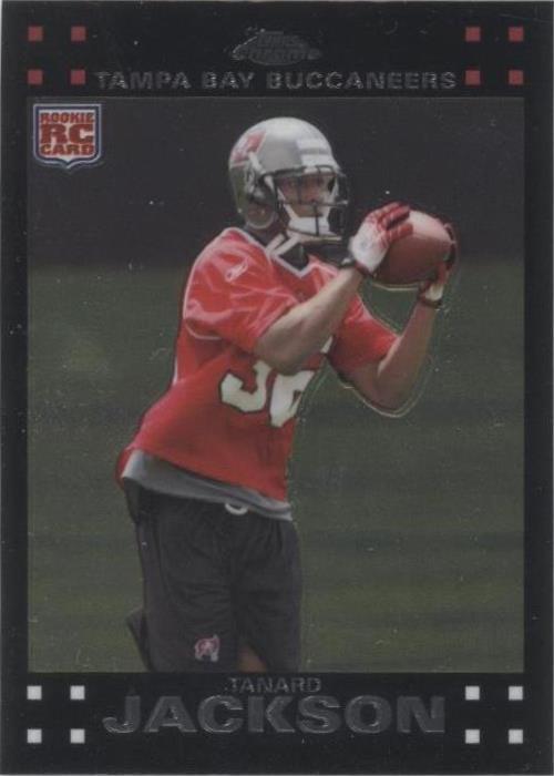 2007 Topps Chrome Tanard Jackson #TC254