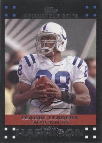 2007 Topps Marvin Harrison #402