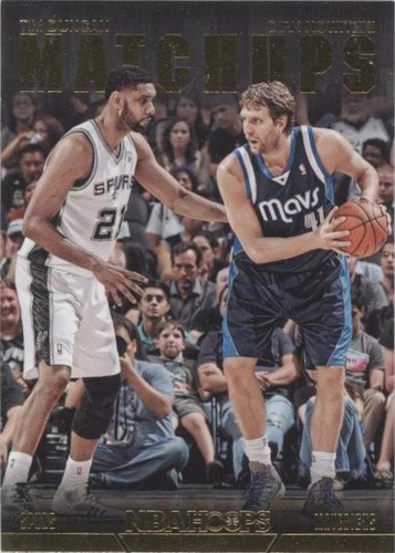 2014-15 NBA Hoops - Tim Duncan/Dirk Nowitzki #2