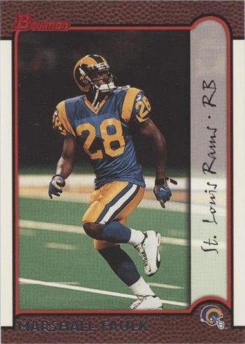 1999 Bowman Marshall Faulk #48