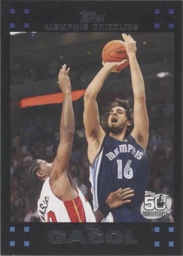 2007-08 Topps - Pau Gasol #16