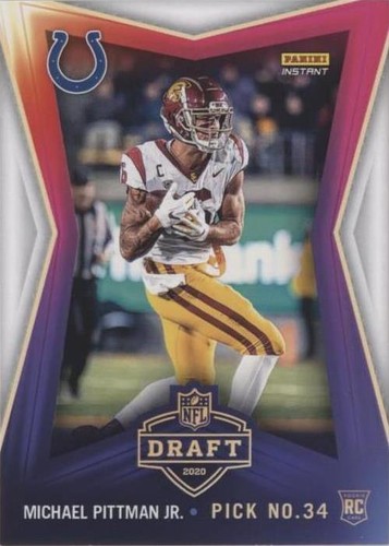 2020 Panini Instant NFL Michael Pittman Jr. #22
