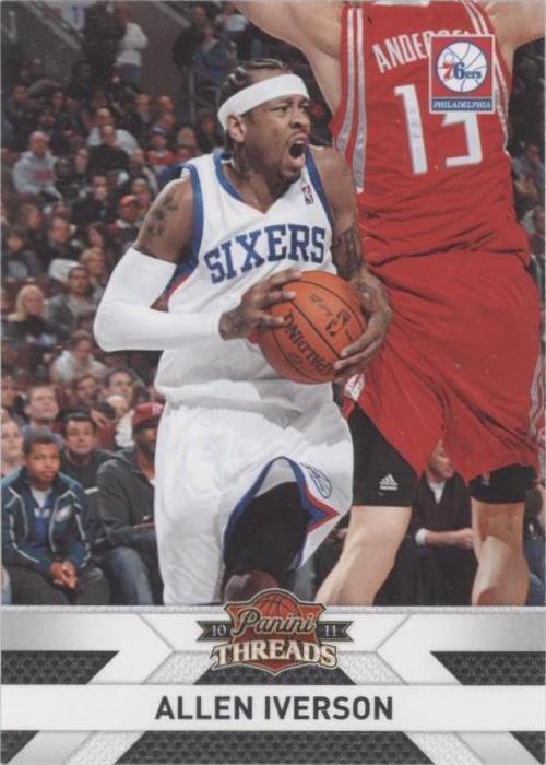 Panini Threads 2010-11 - Allen Iverson #63