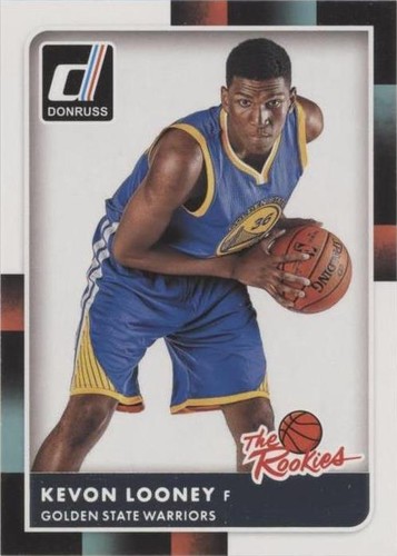 Kevon Looney Basketball Card #34 Panini Prizm Golden State
