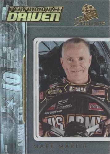 2007 Press Pass Premium - Mark Martin #PD11