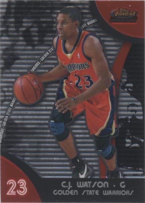 2007-08 Topps Finest - C.J. Watson #90