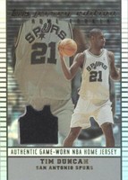 2002-03 Topps Jersey Edition - Tim Duncan #JE TDU