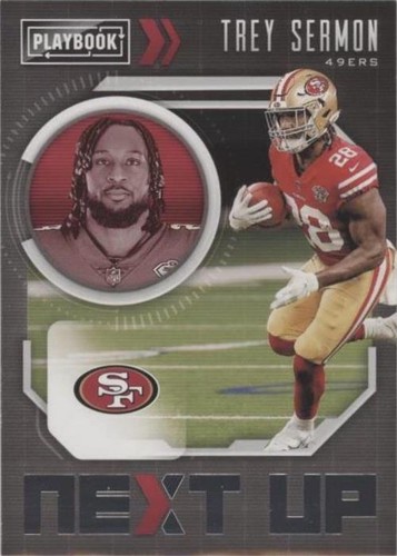 2021 Panini Playbook Trey Sermon #NXT-TSE