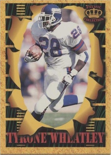 1996 Pacific Invincible Tyrone Wheatley #SM118