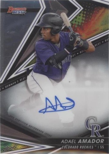 2022 Bowman's Best - Adael Amador #B22-AAM