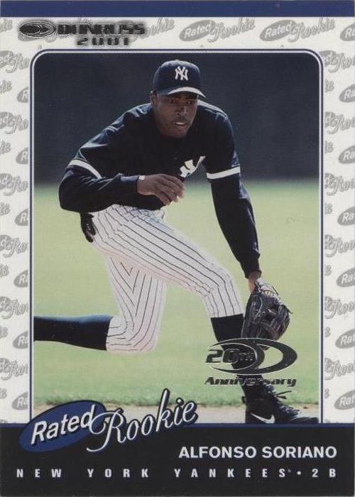 2001 Donruss - Alfonso Soriano #193