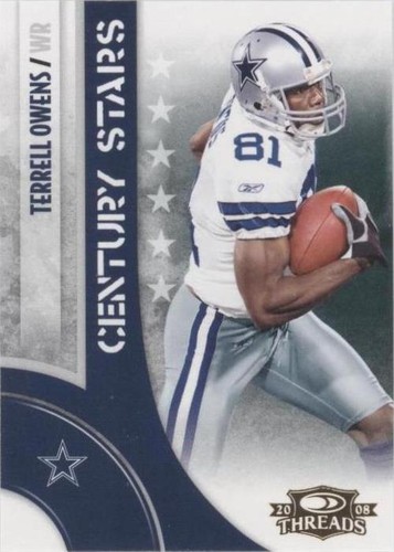 2008 Donruss Threads Terrell Owens #CS-13
