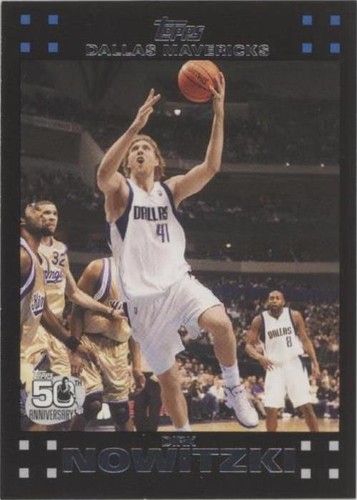 【最終値段・新品】ダラス・マーベリックス NOWITZKI Skyline RARE adidas Dirk Nowitzki #41 Dallas Mavericks SKYLINE NBA