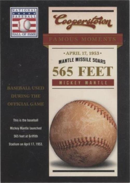 Panini Cooperstown 2012 - Mickey Mantle #7