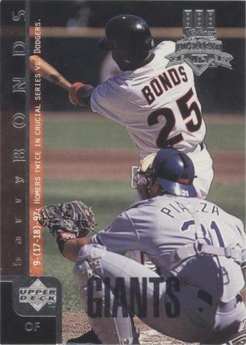 1998 Upper Deck - Barry Bonds #505