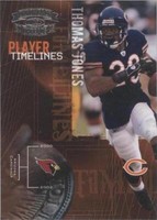 2005 Donruss Throwback Threads Thomas Jones #PT-23