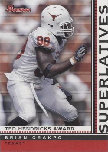 2009 Bowman Draft Picks Brian Orakpo #S2