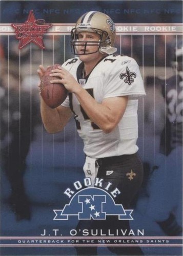 2002 Leaf Rookies & Stars J.T. O'Sullivan #126