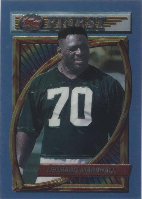 1994 Topps Finest Leonard Marshall #72
