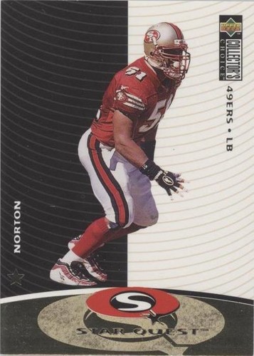 1997 Upper Deck Collector's Choice Ken Norton #SQ35