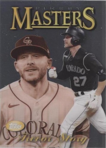 2021 Topps Finest - Trevor Story #97FM-TS