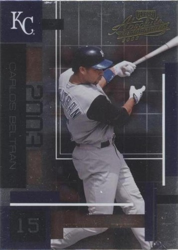 2003 Playoff Absolute Memorabilia - Carlos Beltran #122