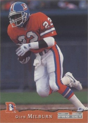 1993 Pro Set Glyn Milburn #125