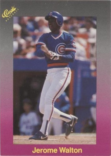 1989 Classic Update Purple Travel Edition - Jerome Walton #156