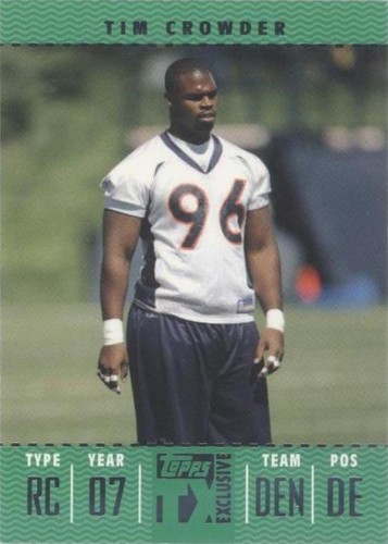 2007 Topps TX Exclusive Tim Crowder #155