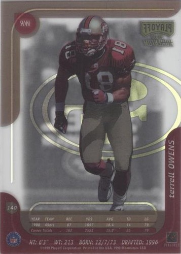 1999 Playoff Momentum SSD Terrell Owens #140